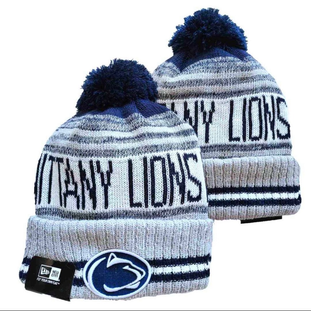 New Era NCAA knit Pom beanie Penn State